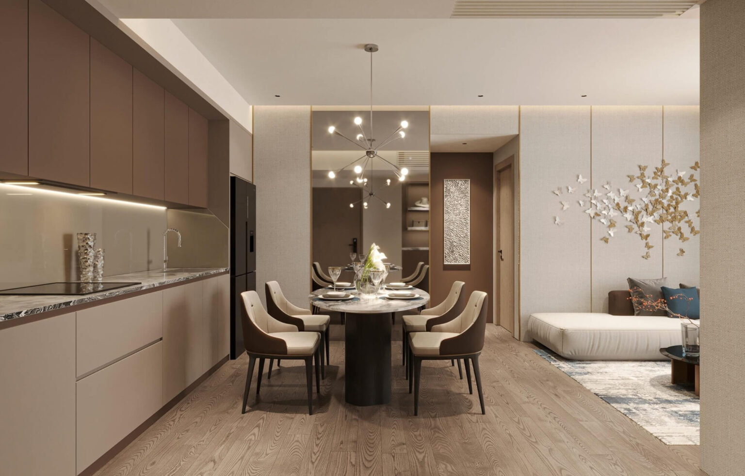 căn hộ 2 phòng ngủ dự án sunshine River Park Ciputra