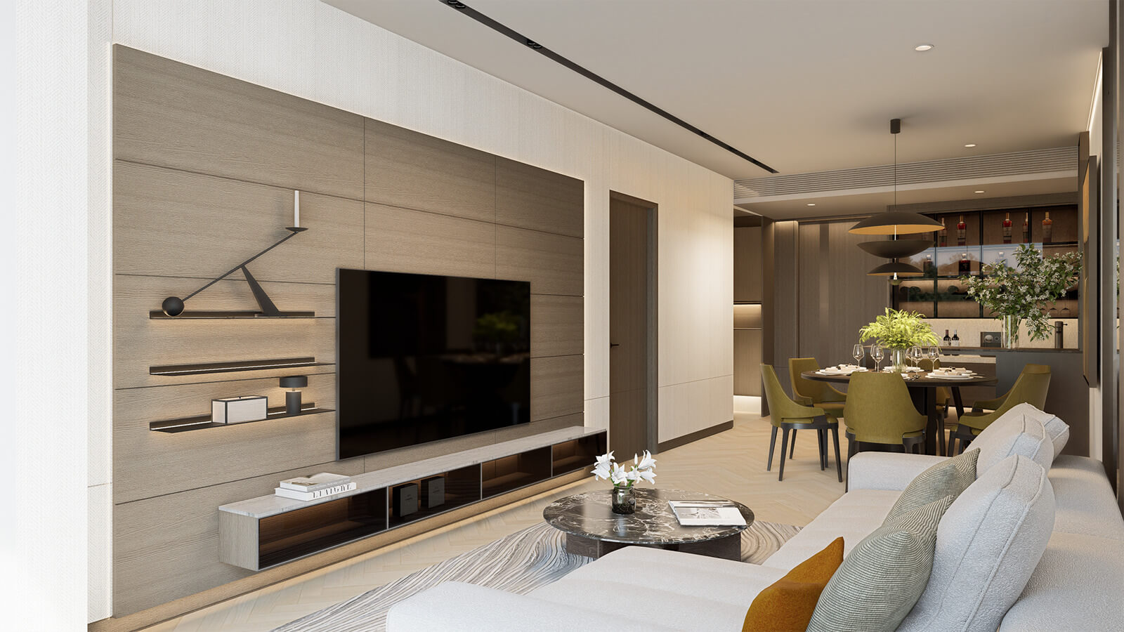 Căn hộ 3 phòng ngủ Sunshine River Park Ciputra