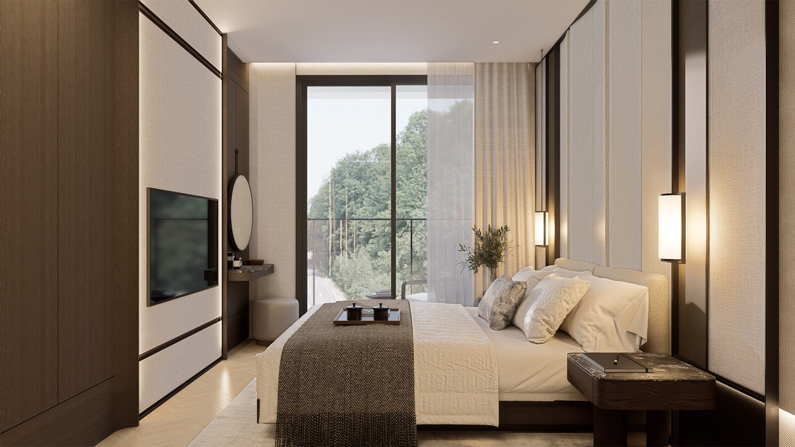 Căn hộ 3 phòng ngủ Sunshine River Park Ciputra