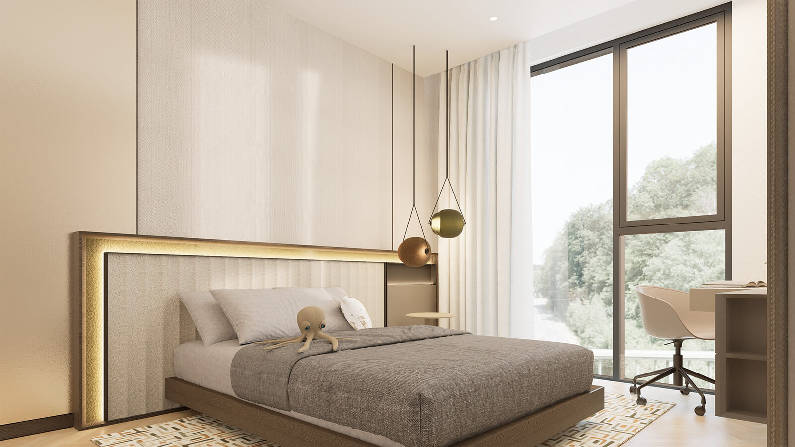 Căn hộ 3 phòng ngủ Sunshine River Park Ciputra