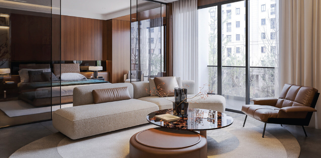 nội thất căn hộ 3 ngủ dự án sunshine River Park Ciputra