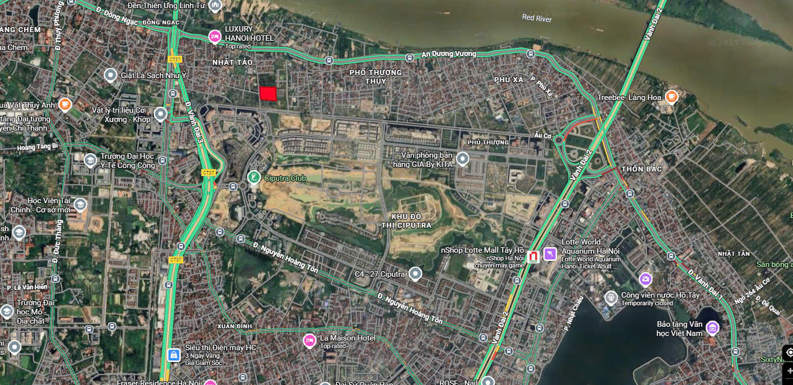 vị trí dự án Sunshine Empire ciputra